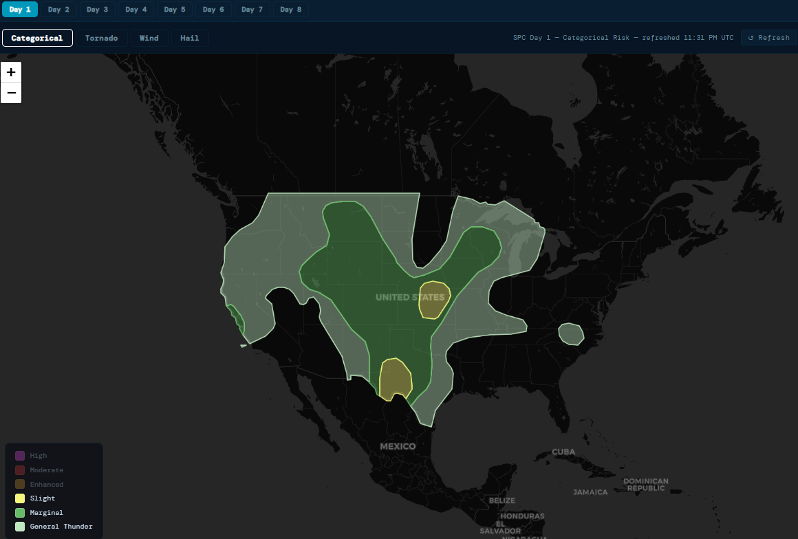 SPC Outlooks